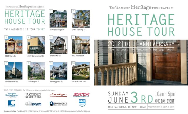 heritage house tours